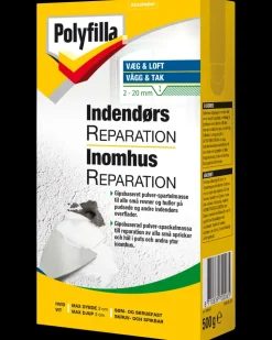 Polyfilla Indendørs husreparation - 500 g| Spartelmasse Og Reparation