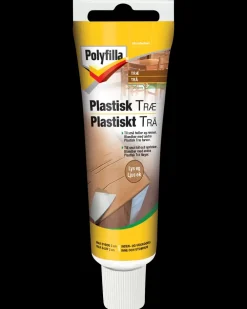 Polyfilla Plastisk Træ 75 g - Lys Eg| Spartelmasse Og Reparation