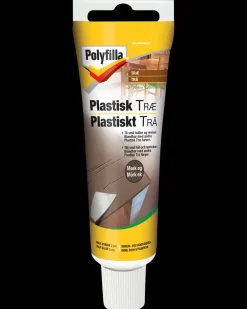 Polyfilla Plastisk Træ 75 g - Mørk Eg| Spartelmasse Og Reparation