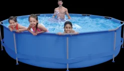 Avenli Pool Pool med stålramme 6.125 L| Pool- Og Spatilbehør
