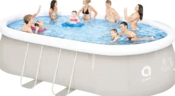 Avenli Pool Pool Oval m. stålramme 10.886 L| Pool- Og Spatilbehør