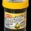 Berkley PowerBait PowerBait Garlic Black Glitter| Endegrej Og Madding