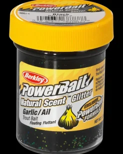 Berkley PowerBait PowerBait Garlic Black Glitter| Endegrej Og Madding