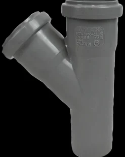 PP grenrør 40/40 mm x 45°| Afløbsrør