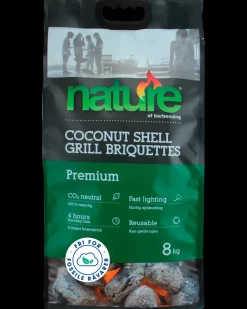 Nature of barbecuing Premium Briketter 8kg| Reserve- Og Løsdele|Kul Og Briketter