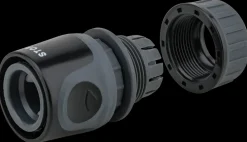 Adano Pro Slangekobling 1/2" med stop| Slanger Og Vandingsartikler