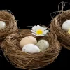 Påskeæg i rede 3-pak| Dekoration