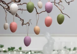 Påskeæg med snor| Dekoration