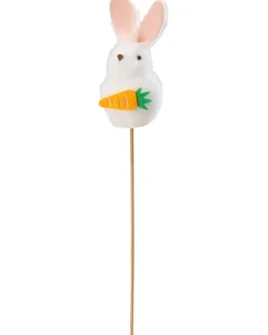 Påskehare med træpind| Dekoration