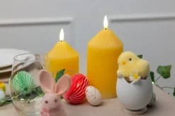 Påskekylling Æggeskal H. 10 cm 2-pak| Dekoration