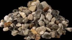 Pyntegrus 8-16 mm 1000 kg - blåhvid| Sand Og Grus