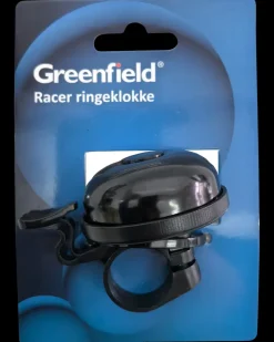 Greenfield Racer ringeklokke - sort| Cykeldele Og -Reparation