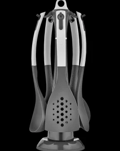 SJÖBO Redskabssæt med holder - 6 dele| Køkkenredskaber