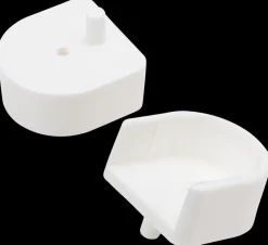 Arvid Nilsson Rørophæng i hvid plast 7/8 2-pak| Kroge Og Ophæng