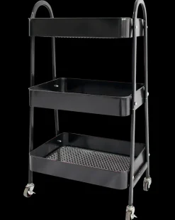 SJÖBO Rullebord med 3 hylder| Øvrige Møbler