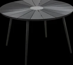 Rundt Havebord Ø120 cm non-wood - sort| Haveborde