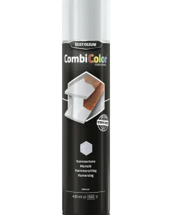 Rust Oleum Hammerlak spray 400 ml - sølv mat| Spraymaling