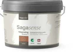 SagaSense Vægmaling 7 - 2,5 liter modehvid| Maling Indendørs