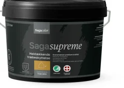 SagaSupreme Heldækkende Træbeskyttelse - Brun 2,5 liter| Træbeskyttelse Og -Olie