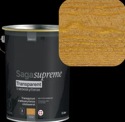 SagaSupreme Transparent Træbeskyttelse 5 liter - Teak| Træbeskyttelse Og -Olie