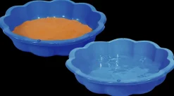 Sandkasse og badebassin plast - blå| Gynger, Legehuse Og Sandkasser