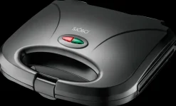 SJÖBO Sandwichtoaster med grillplade - 750 W| Køkkenapparater