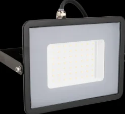 Sartano Projektør med LED 50 W aluminium - sort| Arbejdsbelysning