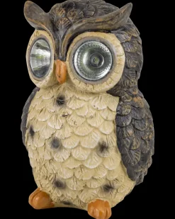 Sartano Solcellefigur ugle H. 18 cm| Solcellelamper