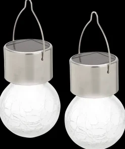 Sartano Solcellelampe Glaskugler Ø6 cm 2-pak| Solcellelamper