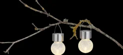 Sartano Solcellelampe Glaskugler Ø6 cm 2-pak| Solcellelamper