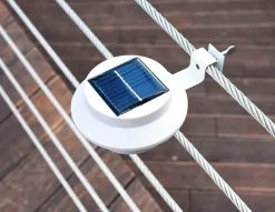 Sartano Solcellelampe til hegn Gaius 3-pak| Solcellelamper