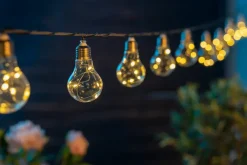 Sartano Solcellelyskæde 10 pærer| Solcellelamper