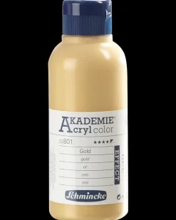 Schmincke Akrylfarve 250 ml Gold| Akrylmaling