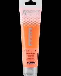 Schmincke Akryl 120 ml - neon orange| Akrylmaling