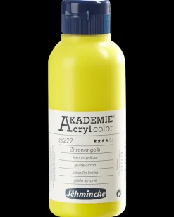 Schmincke Akrylfarve 250 ml Lemon yellow| Akrylmaling