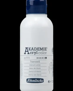 Schmincke Akrylfarve 250 ml Titanium white| Akrylmaling