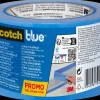 Scotch Blue™ Afdækningstape - 24 mm x 41 meter - 3 ruller| Tape