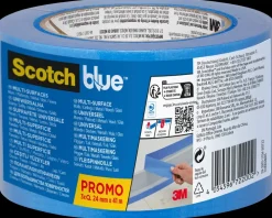 Scotch Blue™ Afdækningstape - 24 mm x 41 meter - 3 ruller| Tape