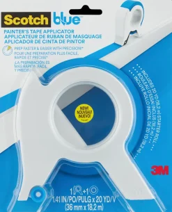 Scotch Blue™ Afdækningstape applikator + 1 rl tape - 36 mm x 18,2 meter| Tape