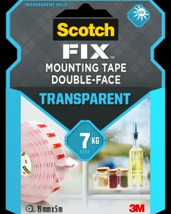 Scotch -FIX™ Dobbeltklæbende Transparent 19 mm x 5 meter| Tape