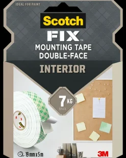 Scotch -FIX™ Dobbeltklæbende INDE 19 mm x 5 meter| Tape