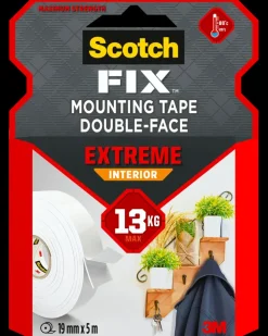 Scotch -FIX™ Dobbeltklæbende Ekstrem INDE 19 mm x 5 meter| Tape