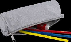 Sense Penalhus Glitter - sølv| Kontorartikler