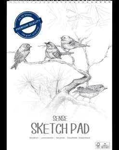 Sense Skitseblok A4| Øvrige Hobbyartikler