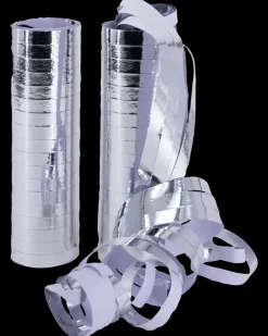 Serpentiner sølv 2-pak| Festartikler|Nytårspynt