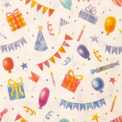 Serviet 33 x 33 cm børnemotiv 20-pak ass. variant| Toiletpapir, Køkkenrulle Og Servietter