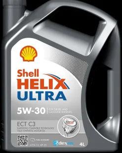 Shell Helix Ultra ECT 5W-30 motorolie 4 L| Motorolie