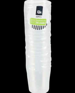 Shotglas 3 cl genanvendelig 20-pak| Service Og Bestik|Underholdning Til Nytår