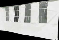 Sidevæg til Partytelt 3 x 8 m og 4 x 8 - hvid| Pavilloner, Partytelte Og Tilbehør