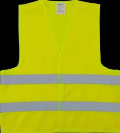 Sikkerhedsvest Onesize - gul| Lygter Og Reflekser|Sikkerhed Og Førstehjælp